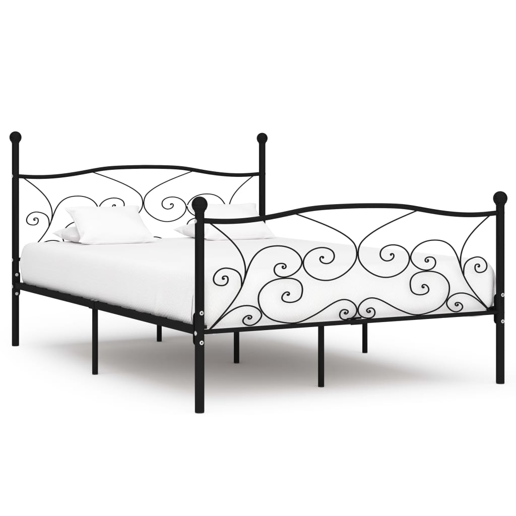 Bedframe Met Lattenbodem Metaal