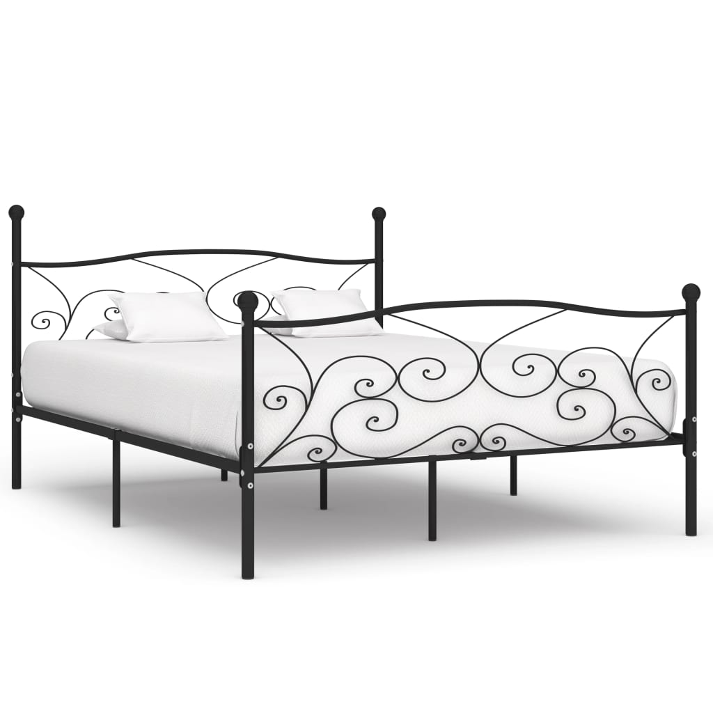 Bedframe Met Lattenbodem Metaal