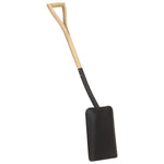 Spade Yd-Greep Staal En Essenhout