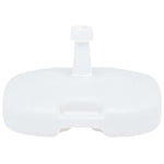 Parasolvoet Gevuld Met Zand/Water 16 L Kunststof Wit