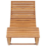 Ligbed Schommelend Massief Teakhout