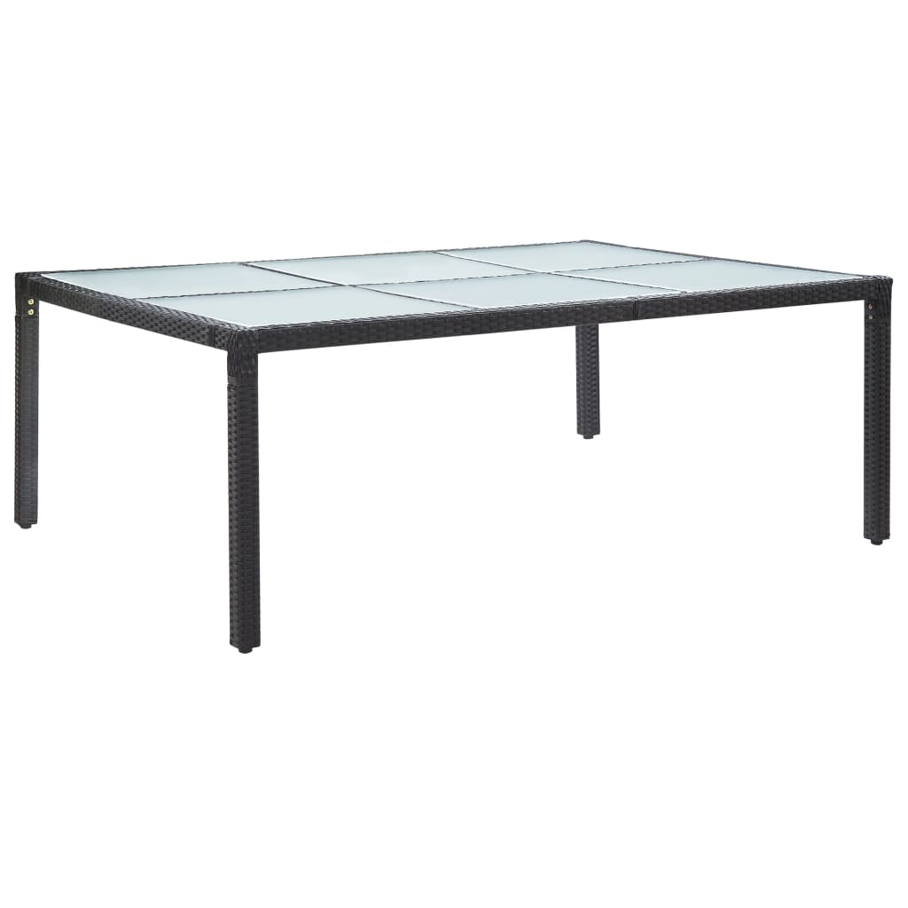 Tuintafel 200X50X74 Cm Poly Rattan