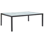 Tuintafel 200X50X74 Cm Poly Rattan