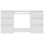 Schrijftafel 140X50X77 Cm Bewerkt Hout