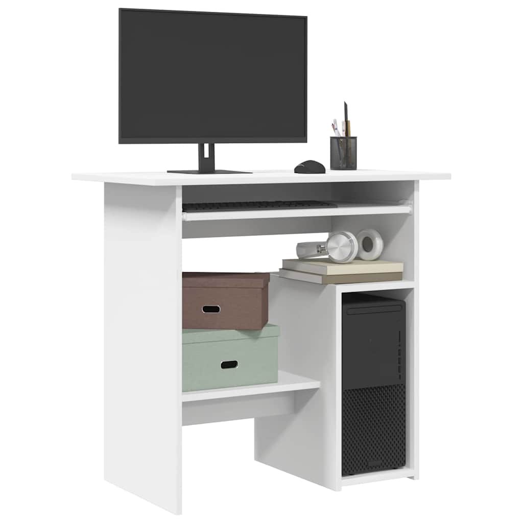 Bureau 80X45X74 Cm Bewerkt Hout