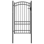 Poort Met Gebogen Bovenkant Staal