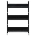 Boekenkast Met 3 Schappen 60X27,6X90,5 Cm Bewerkt Hout