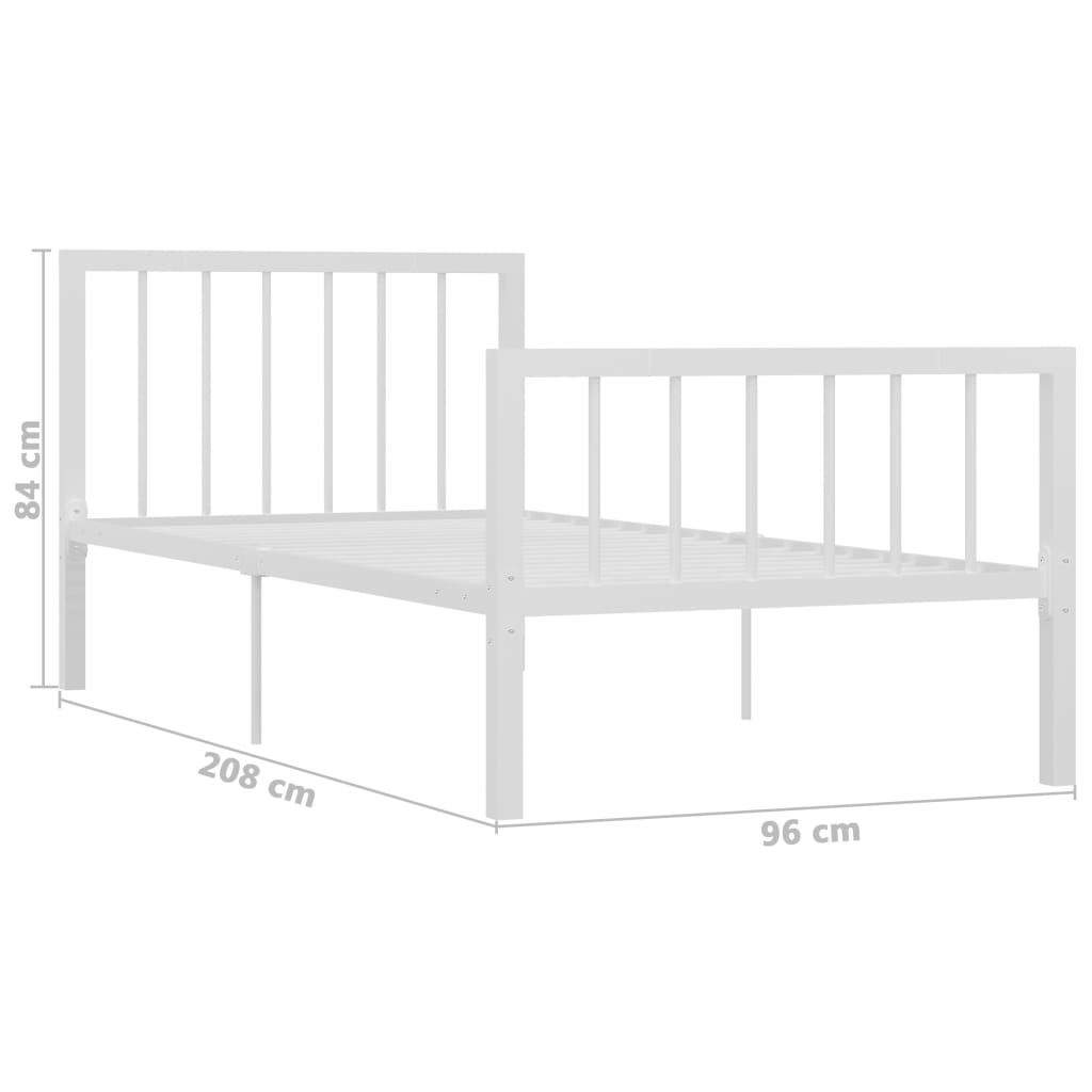 Bedframe Metaal