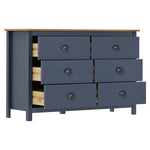 Dressoir Hill 125X40X80 Cm Massief Grenenhout