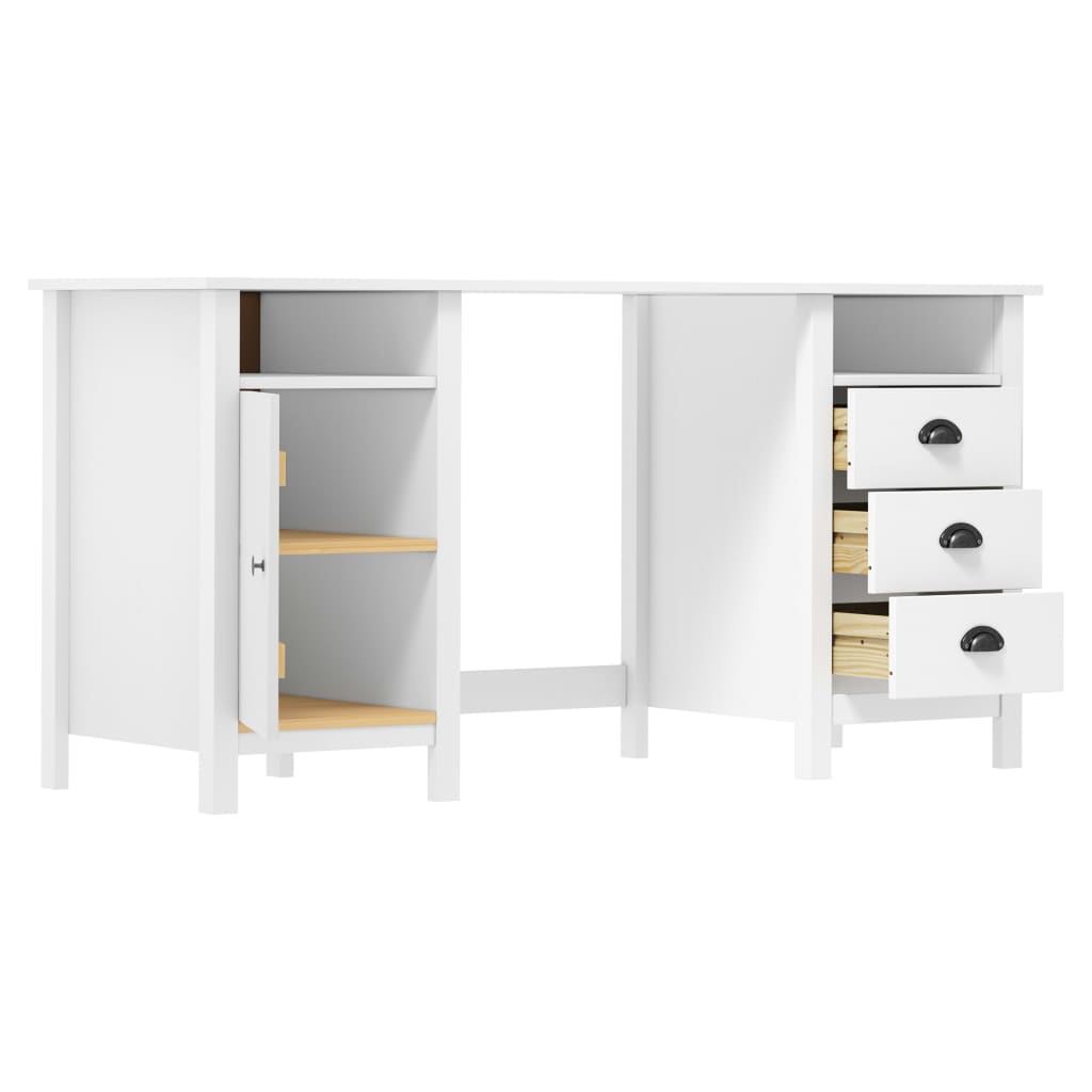 Bureau Hill 150X50X74 Cm Massief Grenenhout