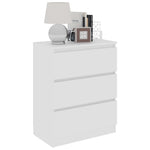 Dressoir 60X35X76 Cm Bewerkt Hout