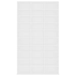 Cd-Kast 102X16X177,5 Cm Bewerkt Hout