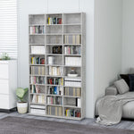 Cd-Kast 102X16X177,5 Cm Bewerkt Hout