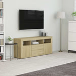 Tv-Meubel 120X30X50 Cm Bewerkt Hout