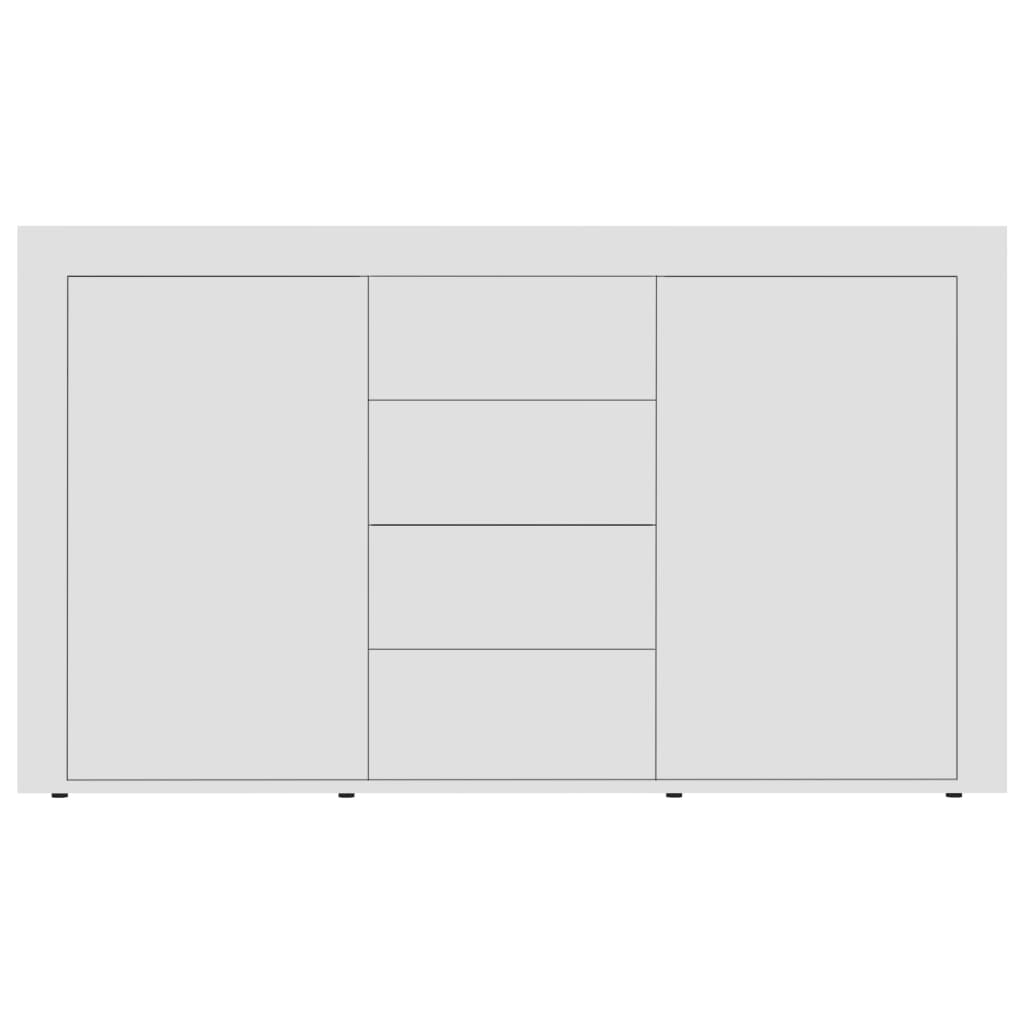 Dressoir 120X36X69 Cm Bewerkt Hout