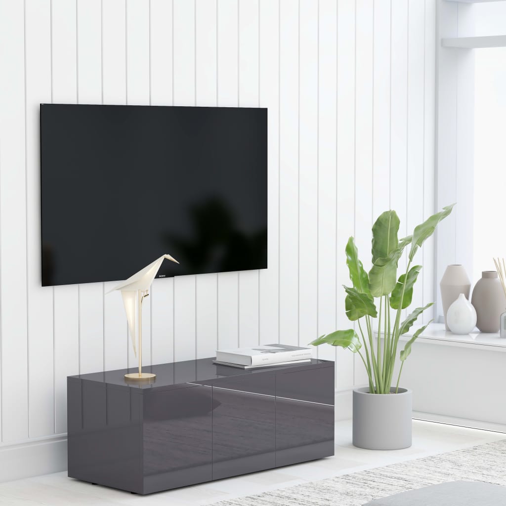 Tv-Meubel 80X34X30 Cm Bewerkt Hout