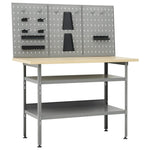 Werkbank Met Drie Wandpanelen
