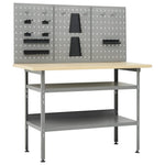 Werkbank Met Drie Wandpanelen