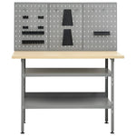 Werkbank Met Drie Wandpanelen