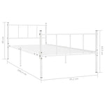 Bedframe Metaal