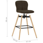 Barstoelen Draaibaar Stof