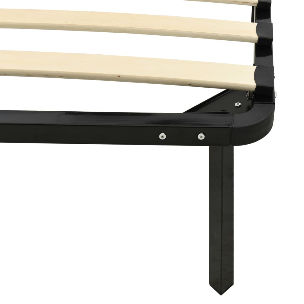 Bedframe Metaal Zwart