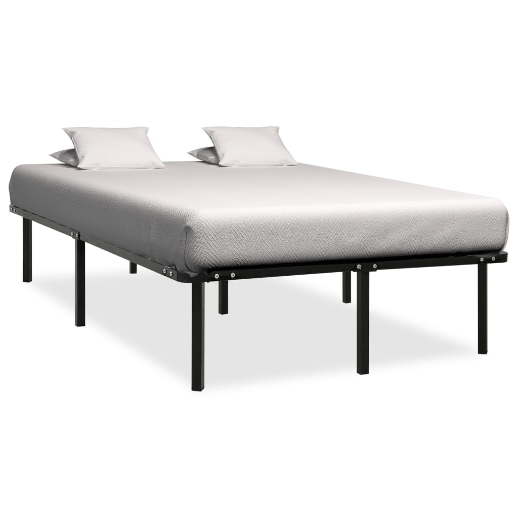 Bedframe Metaal Zwart