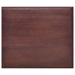 Nachtkastje 35X30X60 Cm Massief Mahoniehout