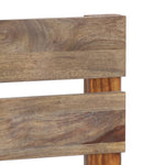 Bedframe Zonder Matras Massief Hout