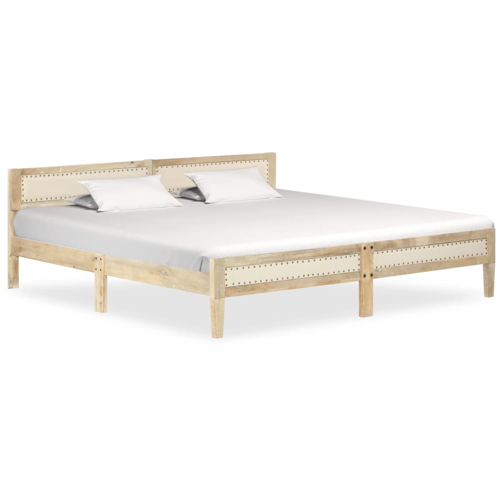 Bedframe Massief Mangohout 200 Cm