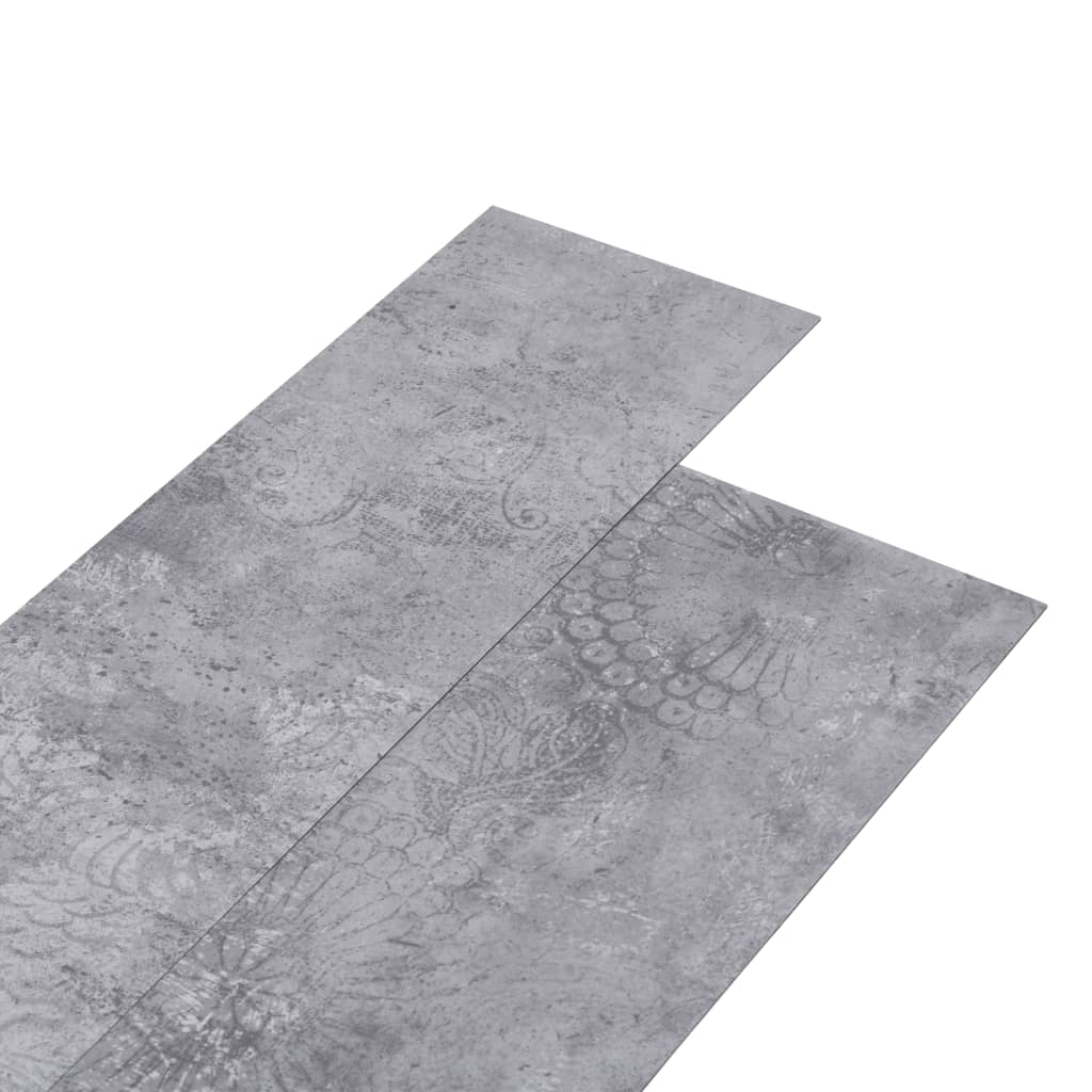 Vloerplanken Niet-Zelfklevend 5,26 M² 2 Mm Pvc Cement