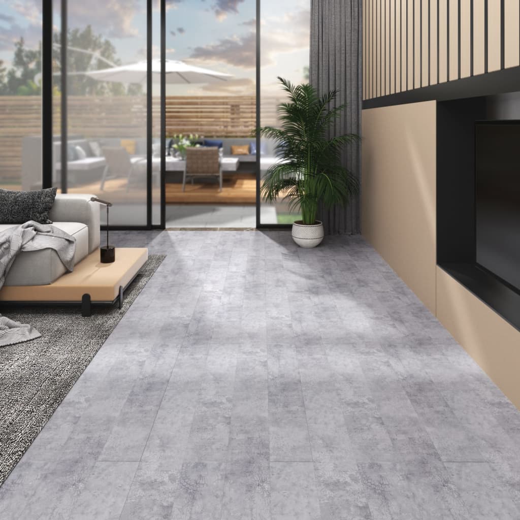 Vloerplanken Zelfklevend 4,46 M² 3 Mm Pvc Washed Eiken
