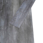 Vloerplanken Niet-Zelfklevend 4,46 M² 3 Mm Pvc Glanzend Grijs