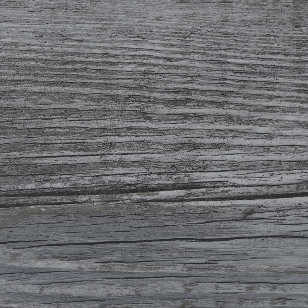 Vloerplanken Niet-Zelfklevend 4,46 M² 3 Mm Pvc Glanzend Grijs