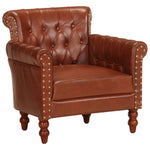 Fauteuil Echt Geitenleer
