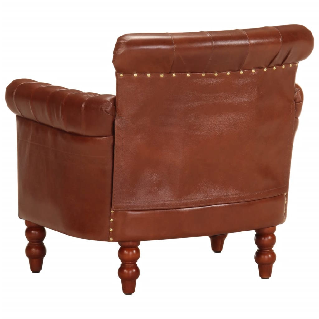 Fauteuil Echt Geitenleer