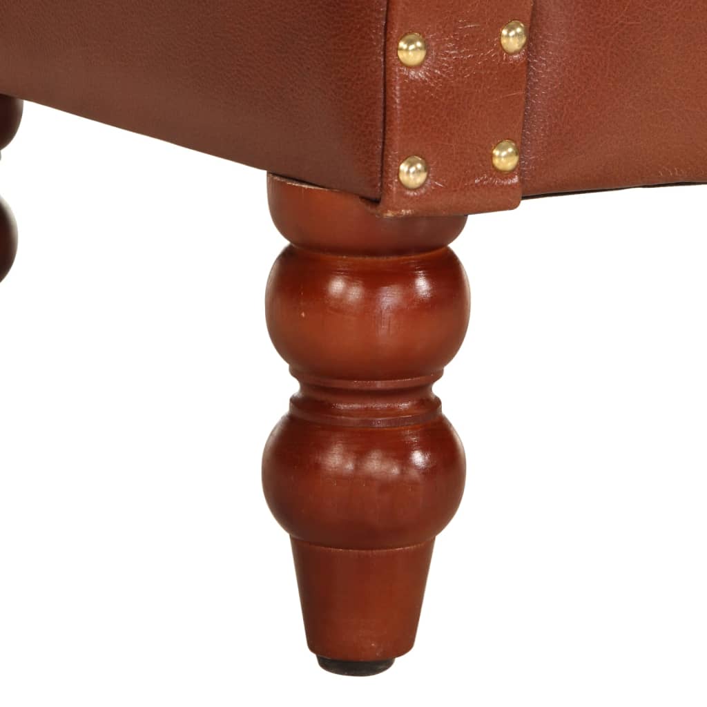 Fauteuil Echt Geitenleer