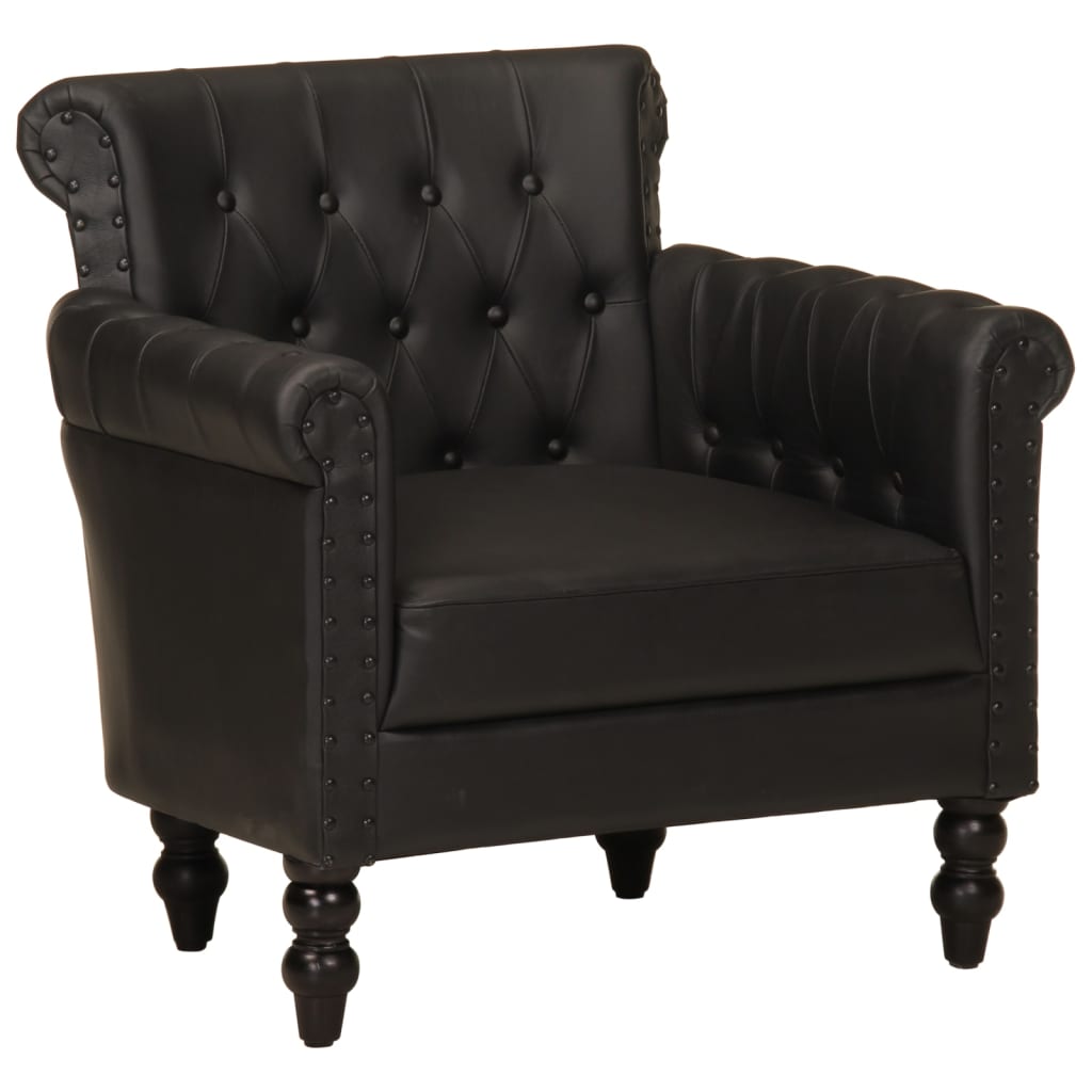 Fauteuil Echt Geitenleer