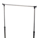 Storage Solutions Kledingrek Met Wielen Enkele Stang 80X42X(90-165) Cm