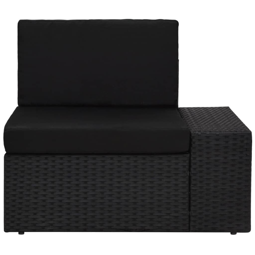 -Delige Loungeset Poly Rattan