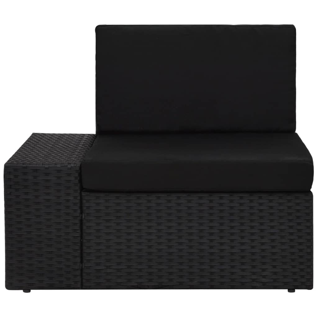 -Delige Loungeset Poly Rattan