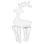 Kerstversiering Rendier Met Mesh 306 Led's 60X24X89 Cm