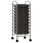 Opbergtrolley Met 4 Lades Mobiel Kunststof