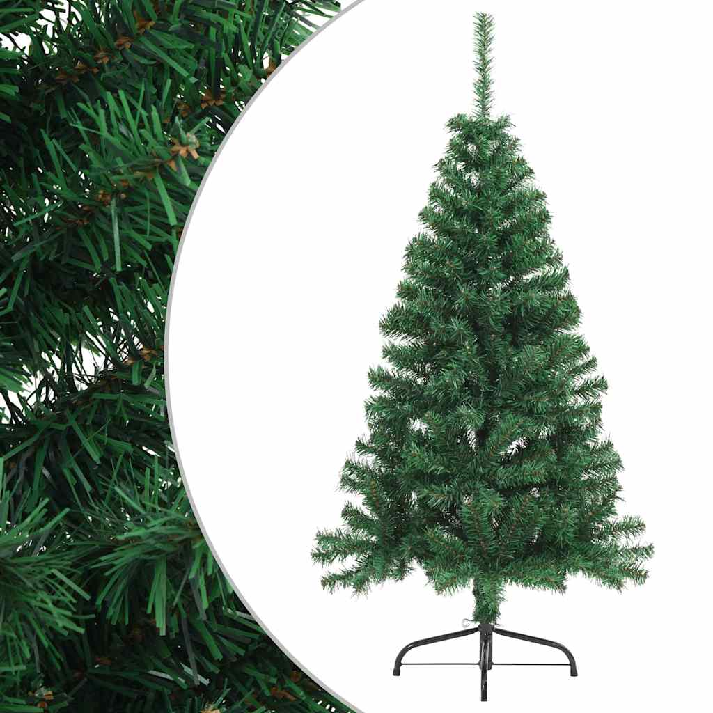 Kunstkerstboom Met Standaard Half 150 Cm Pvc