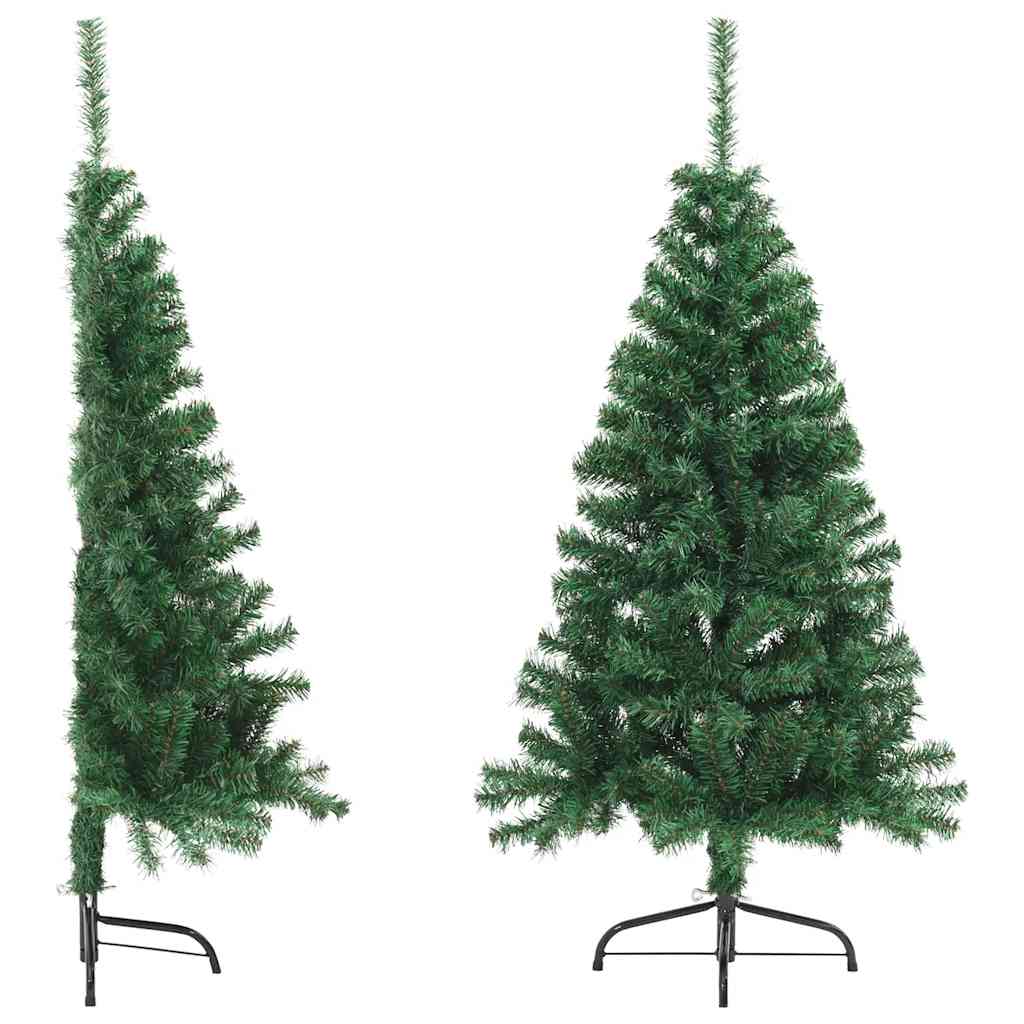 Kunstkerstboom Met Standaard Half 150 Cm Pvc