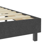 Boxspring Stof Donkergrijs