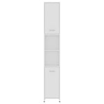 Badkamerkast 30X30X183,5 Cm Bewerkt Hout