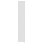 Badkamerkast 30X30X183,5 Cm Bewerkt Hout