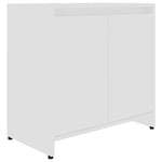 Badkamerkast 60X33X61 Cm Bewerkt Hout