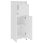 Badkamerkast 30X30X95 Cm Bewerkt Hout